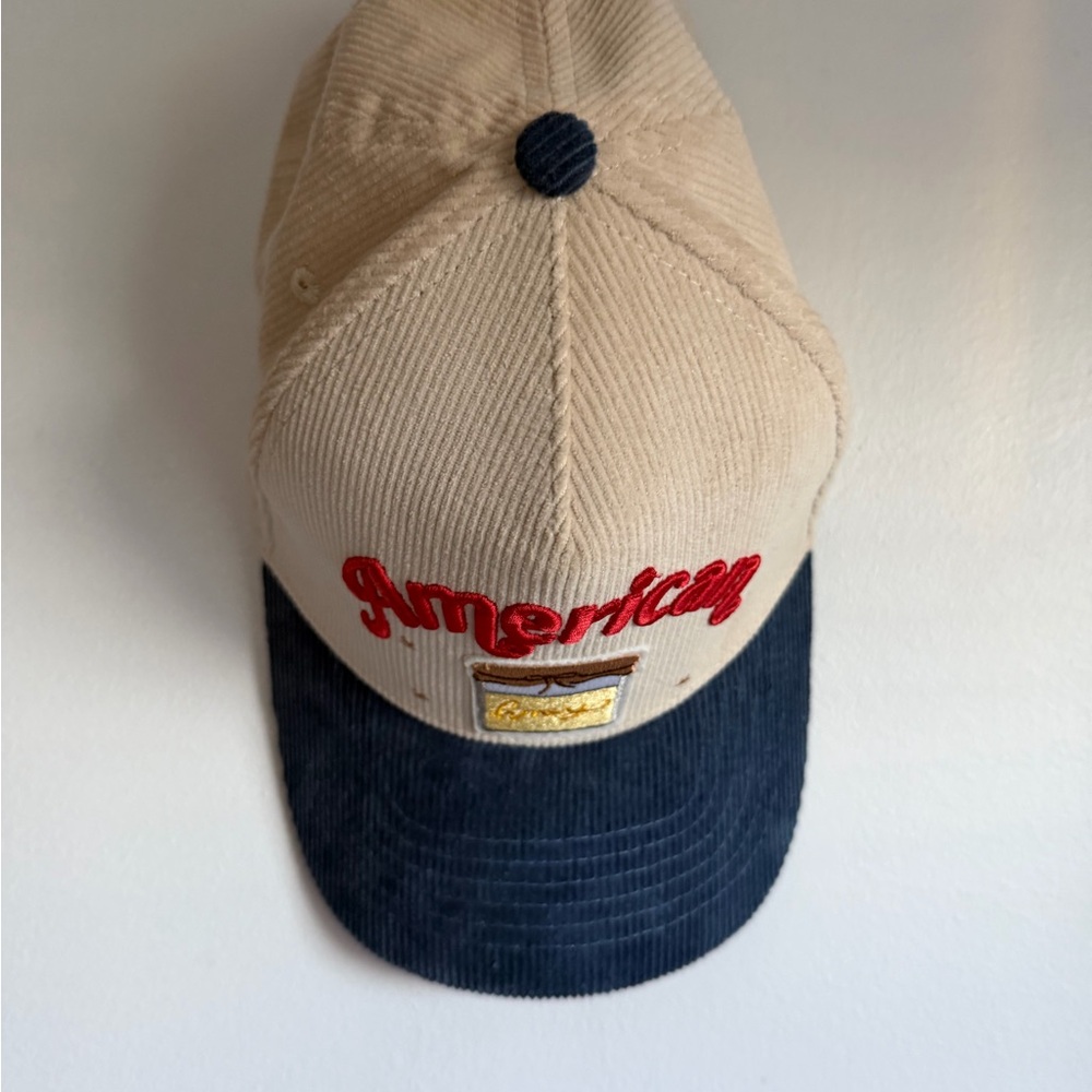 KAXI American Embroidered Cap with Blue Brim - Picture 2 of 6
